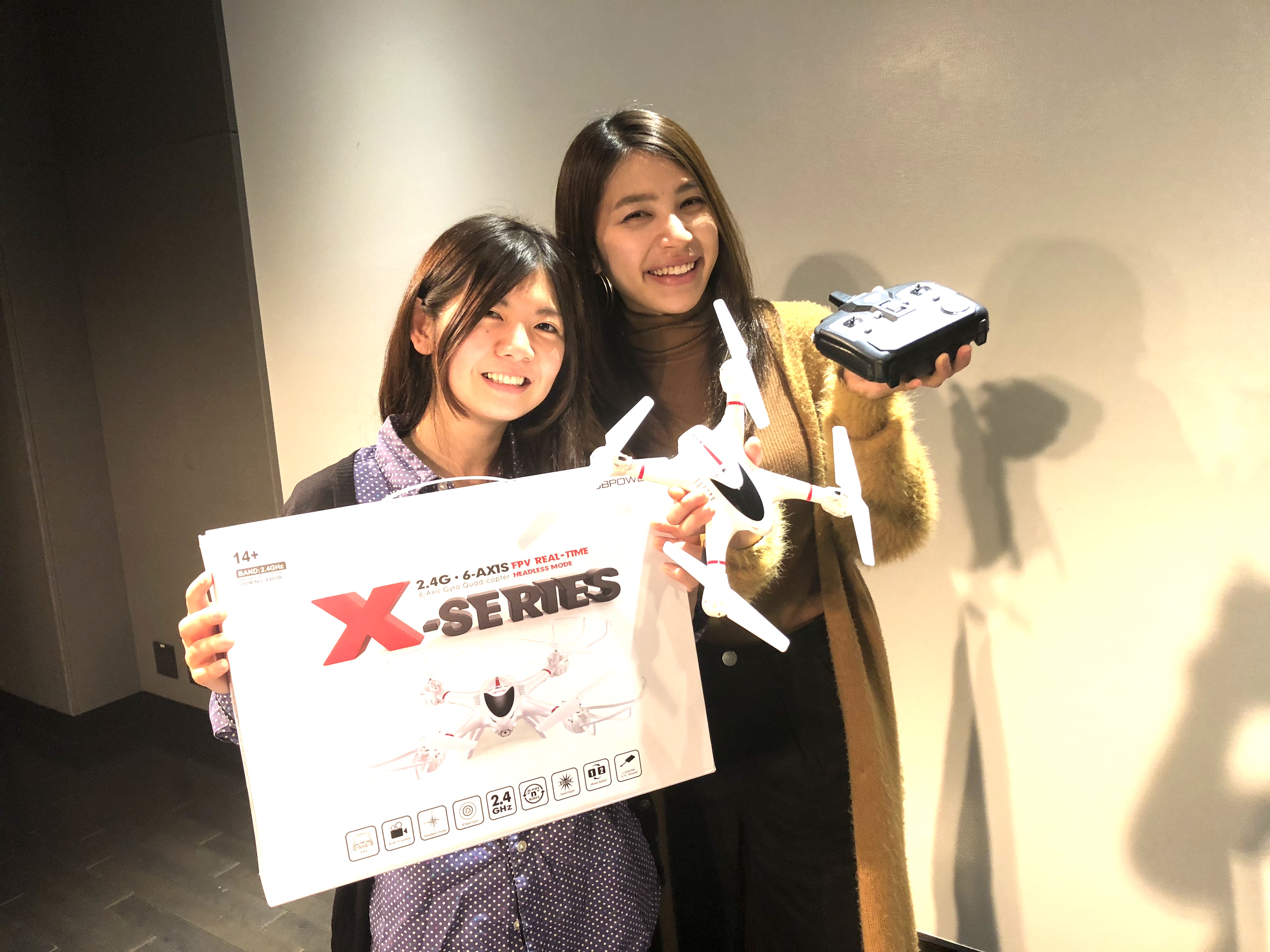 ドローン MJX X400W ドローンジョプラスと一緒に